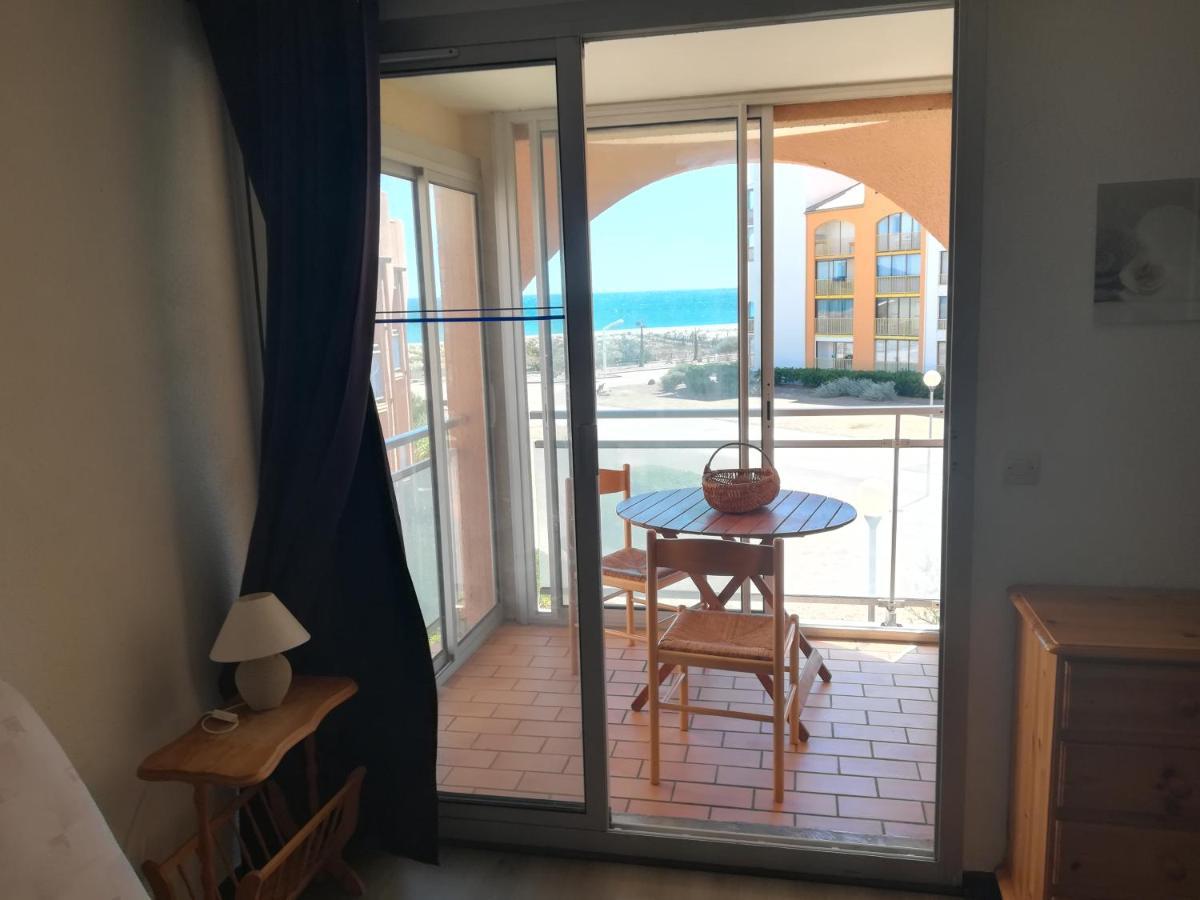 Cap de Mer - Vue sur mer - Une chambre - Une terrasse - Accès direct plage - Commerces à proximités Le Barcarès Exterior foto
