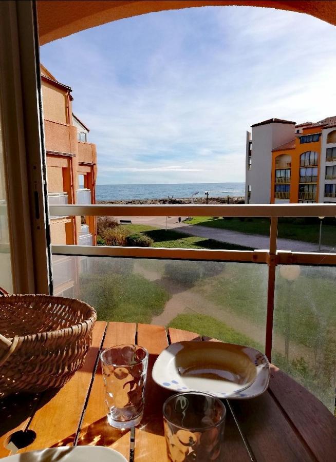 Cap de Mer - Vue sur mer - Une chambre - Une terrasse - Accès direct plage - Commerces à proximités Le Barcarès Exterior foto