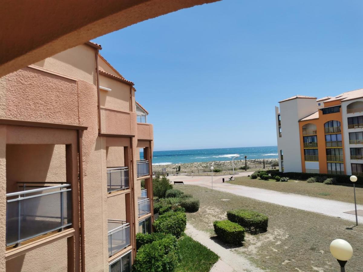 Cap de Mer - Vue sur mer - Une chambre - Une terrasse - Accès direct plage - Commerces à proximités Le Barcarès Exterior foto